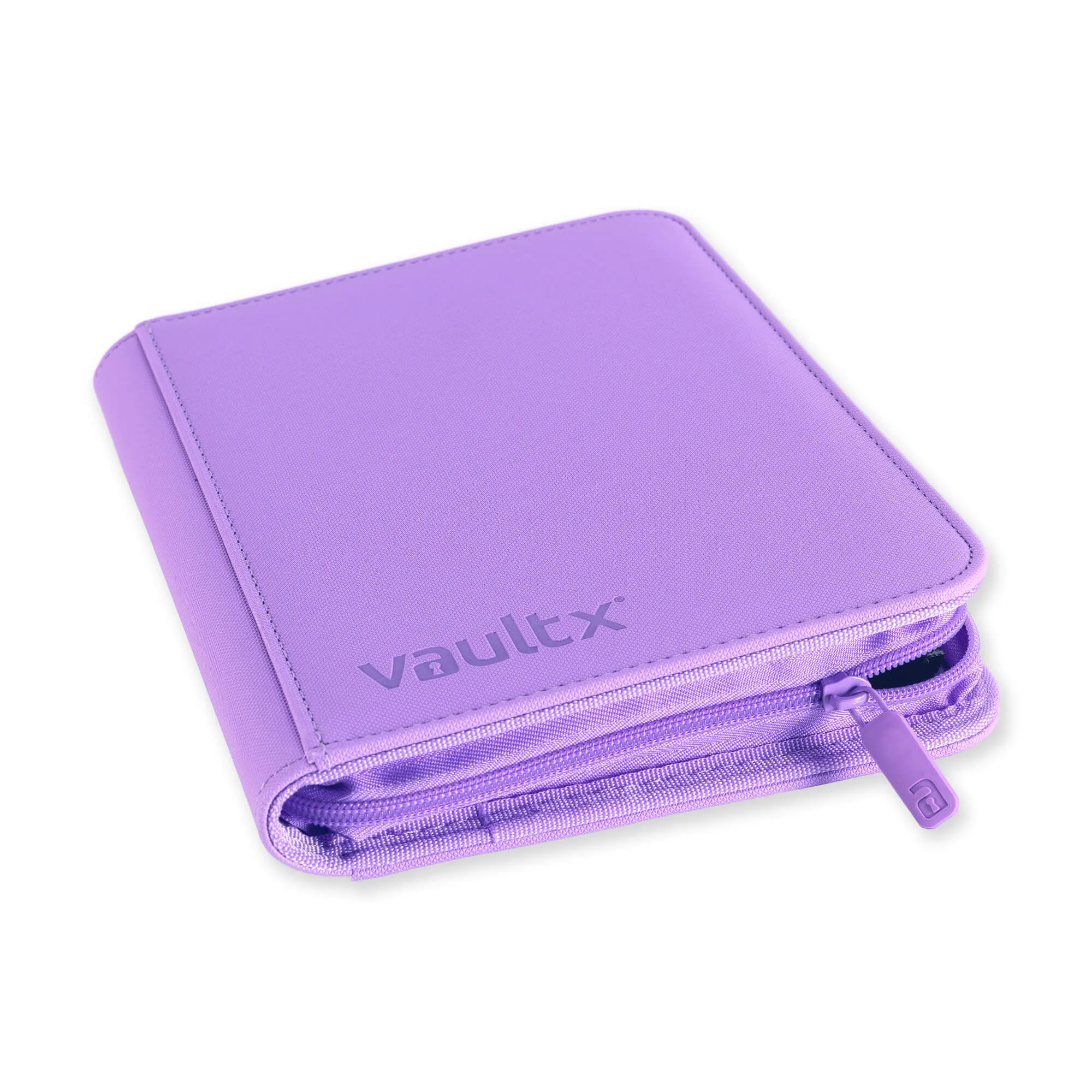 4-Pocket Exo-Tec® Zip Binder Just Purple