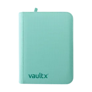 4-Pocket Exo-Tec® Zip Binder Mint Green