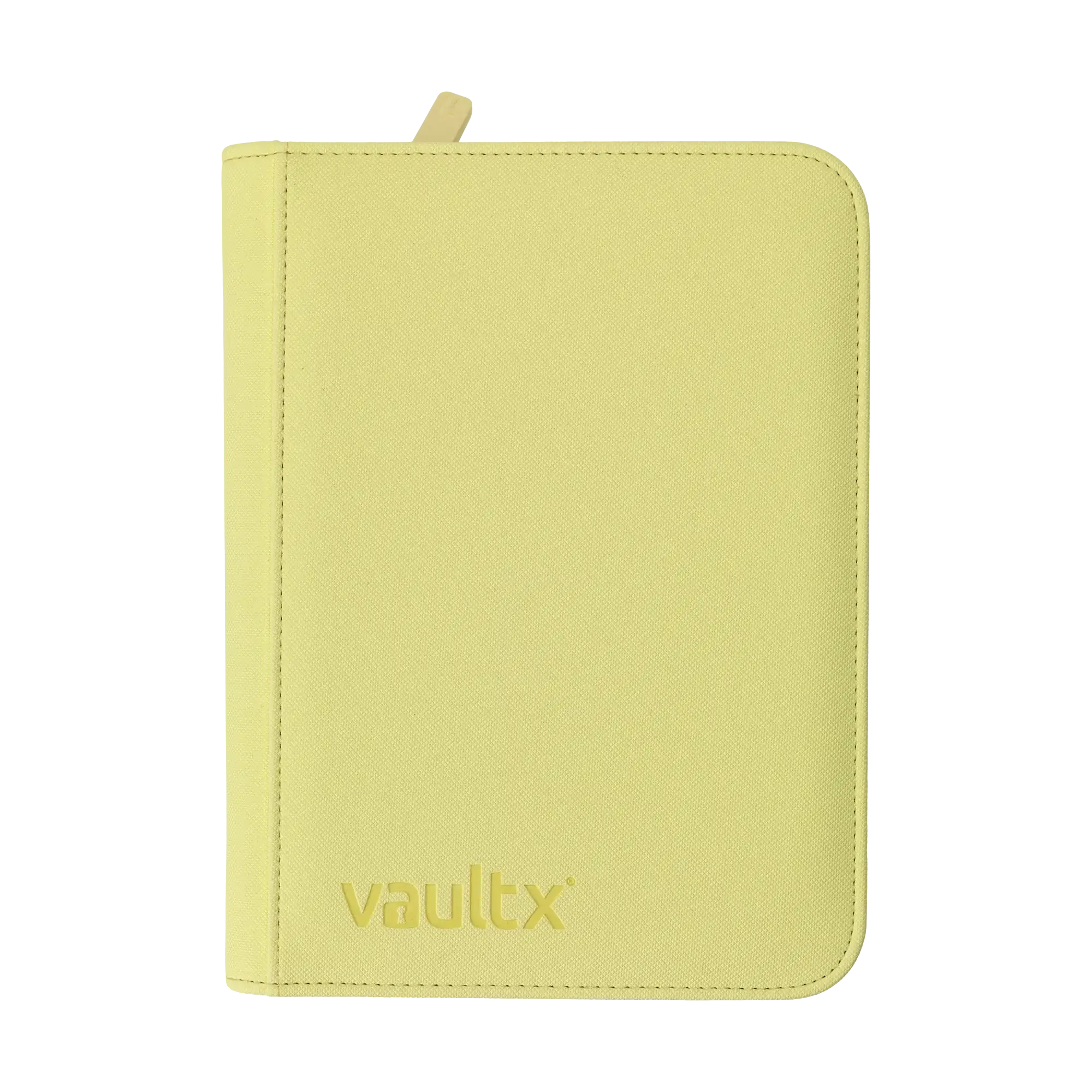 4-Pocket Exo-Tec® Zip Binder Pastel Yellow
