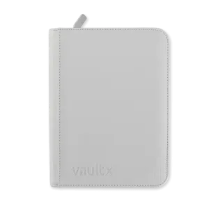 4-Pocket Exo-Tec® Zip Binder White Edition