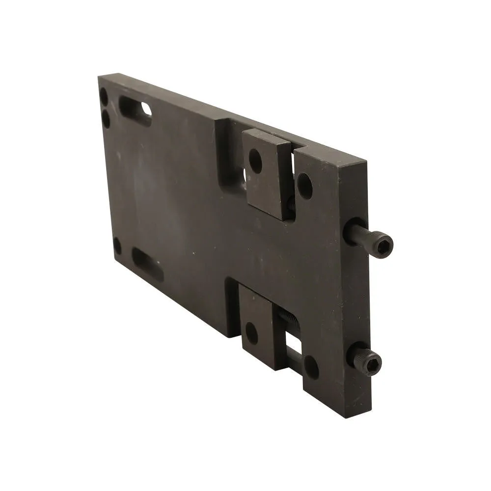 4-Speed Adjustable Transmission Mounting Plate - Black
