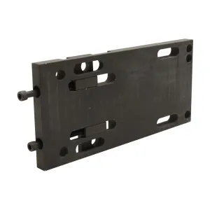 4-Speed Adjustable Transmission Mounting Plate - Black