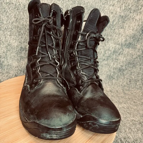 5.11 Atac 2.0 Storm Tactical Boots Sz Men’s 10.5 Combat Lace Up Side Zip