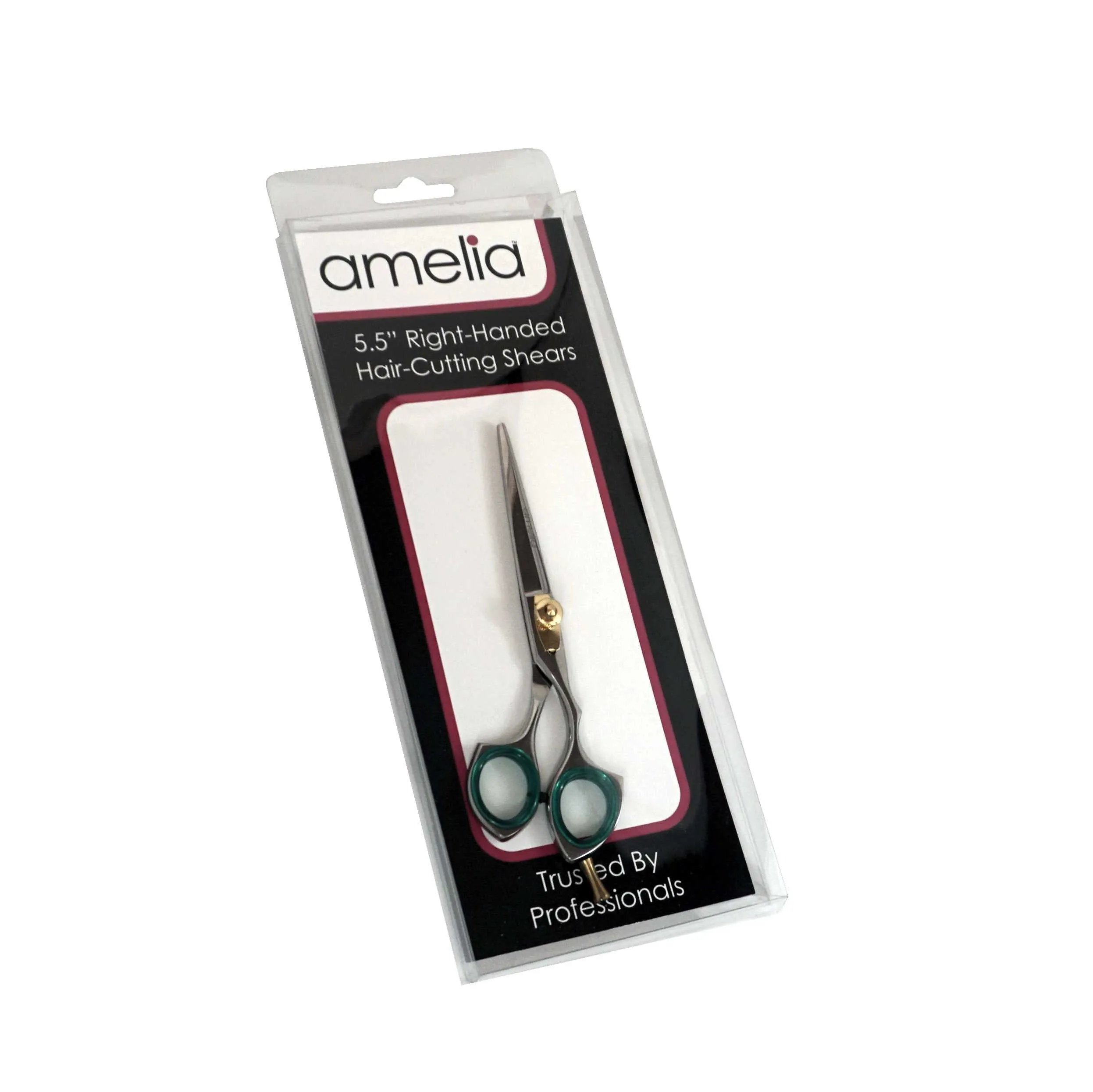 5.5" Right Handed, Stainless Steel Professional Shear, Removable Finger Rest