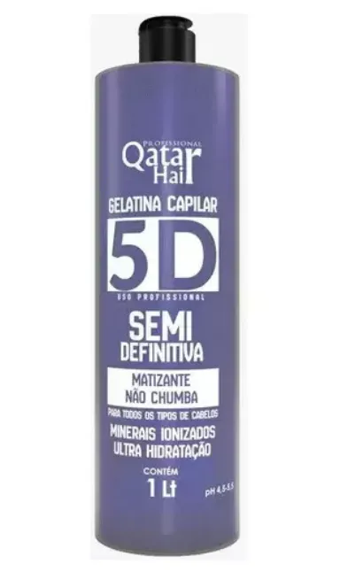 5D System Semi-Definitive Tinting Progressive Brush Gelatin 1L - Liss Xtreme