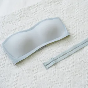 5D Ultra-Ventilation Lightweight Wireless Bandeau (In-built Padding) in Pearl Ice (Size S Only)
