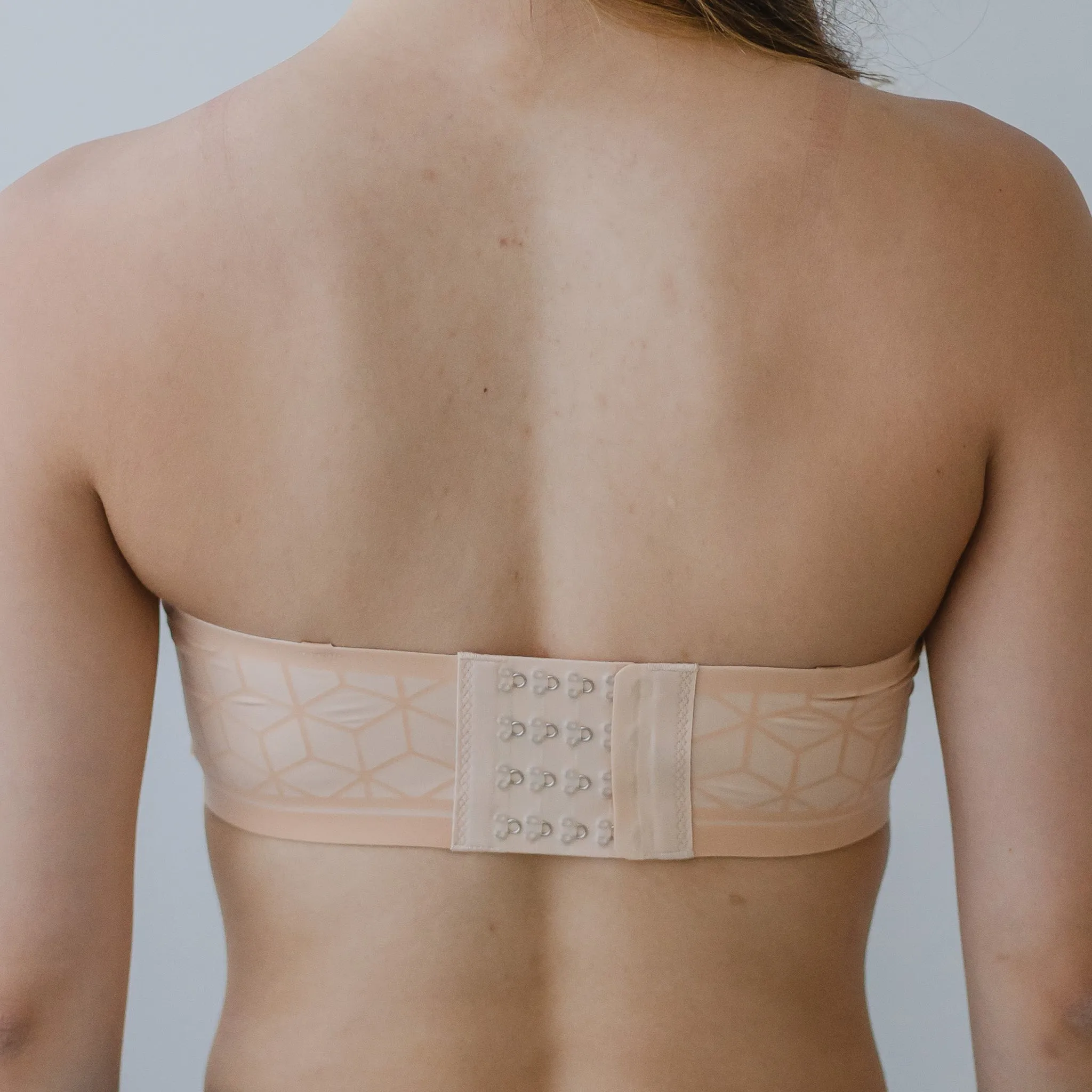 5D Ultra-Ventilation Lightweight Wireless Bandeau (In-built Padding) in Pearl Nude (Size S Only)
