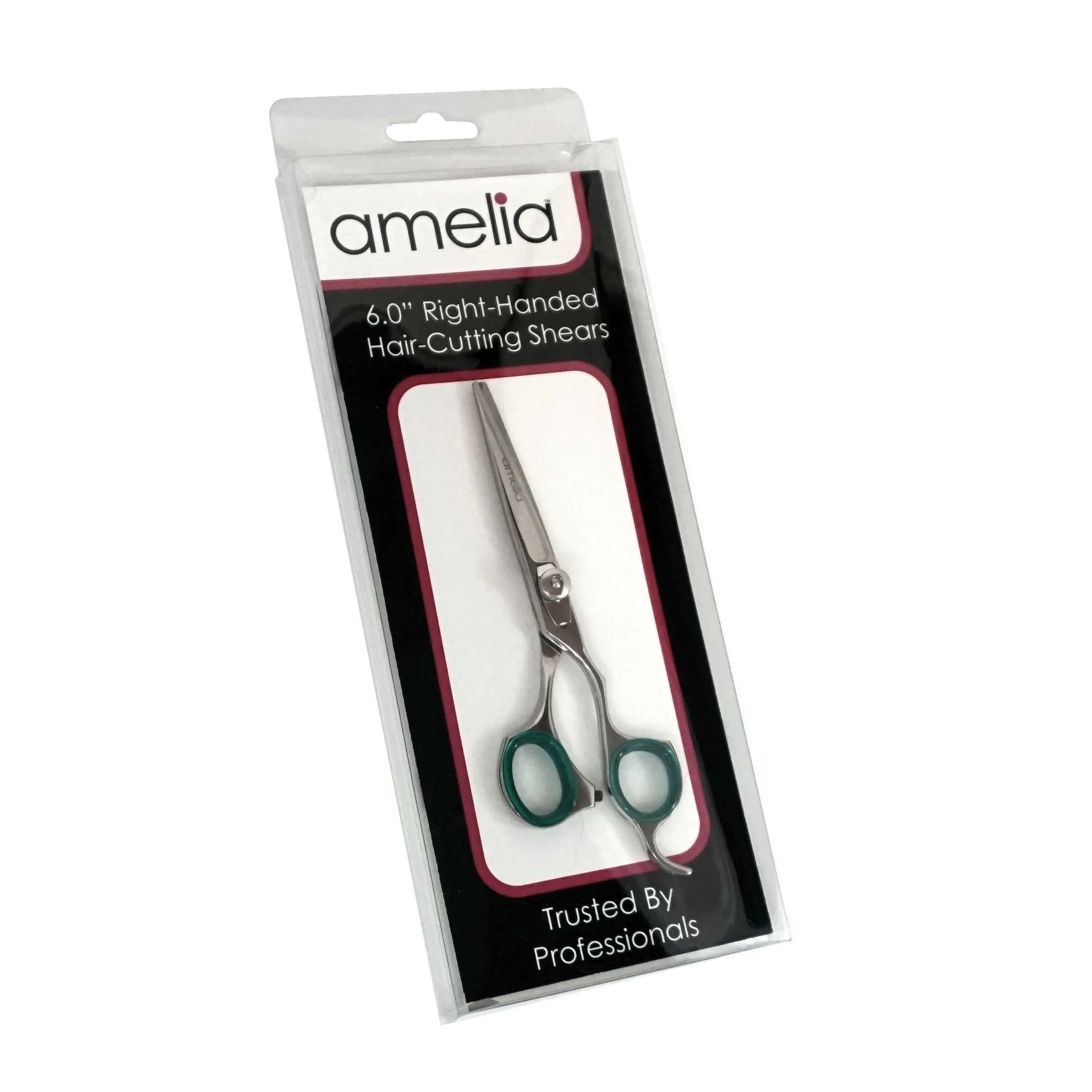 6.0" Right Handed, Stainless Steel Professional Shear, Fixed Finger Rest