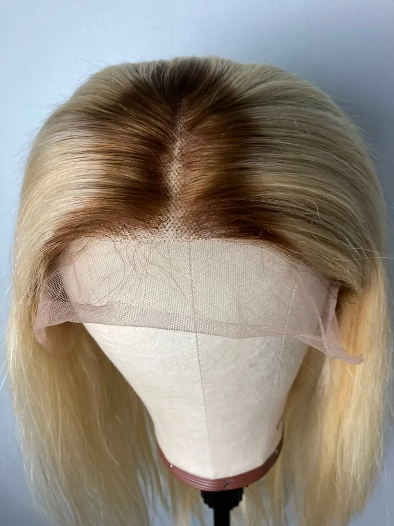613 Ombre Blonde 13X6 Lace Front Human Hair Wig
