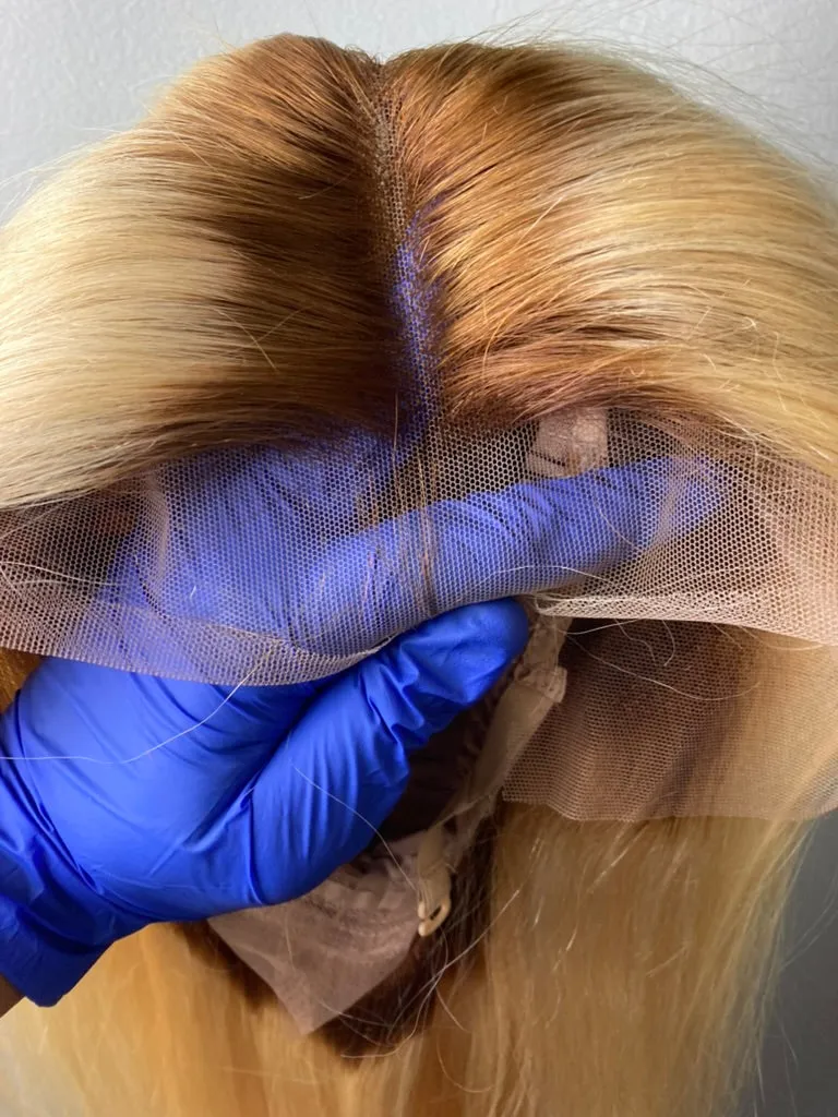 613 Ombre Blonde 13X6 Lace Front Human Hair Wig