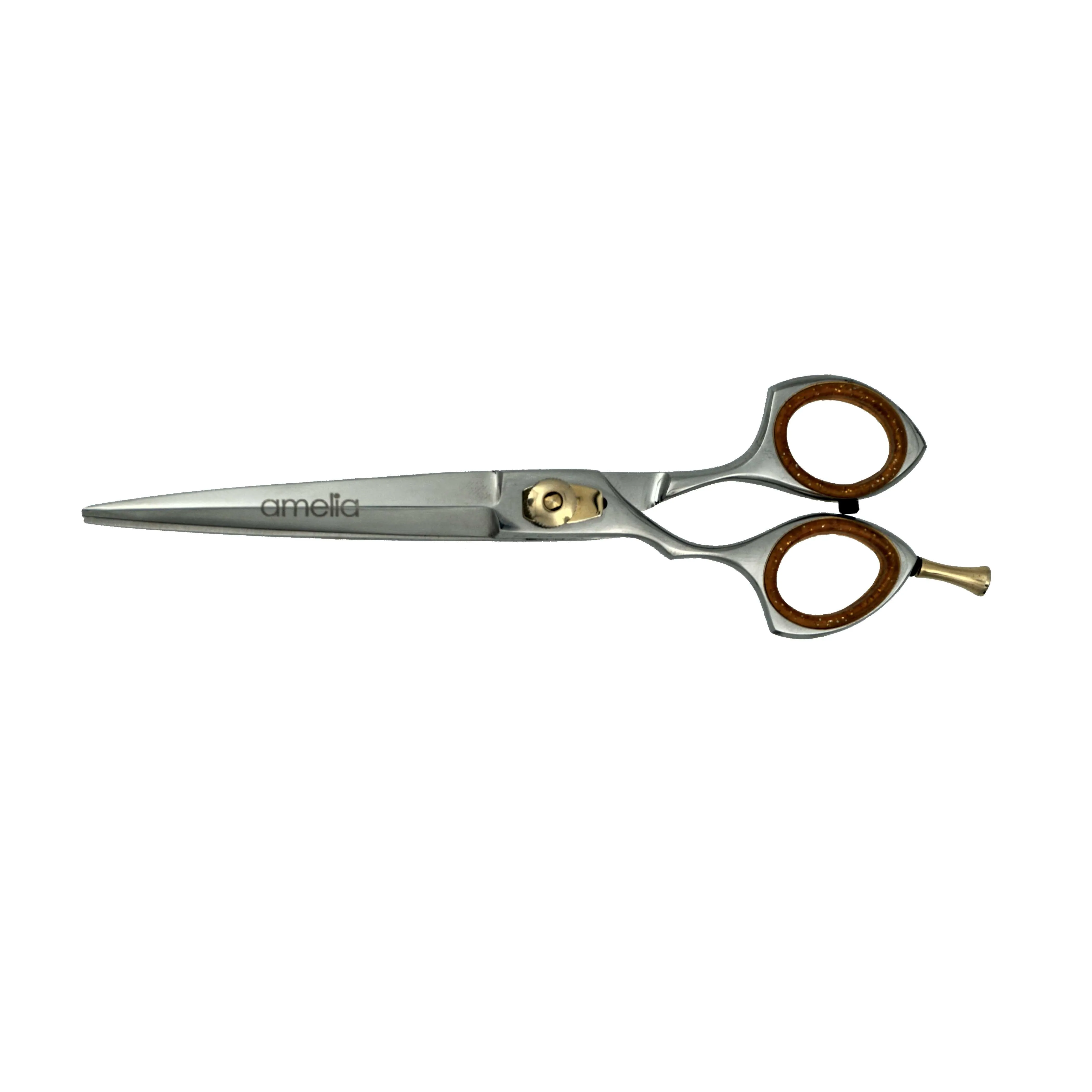 6" Left Handed, Stainless Steel Professional Shear, Removable Finger Rest