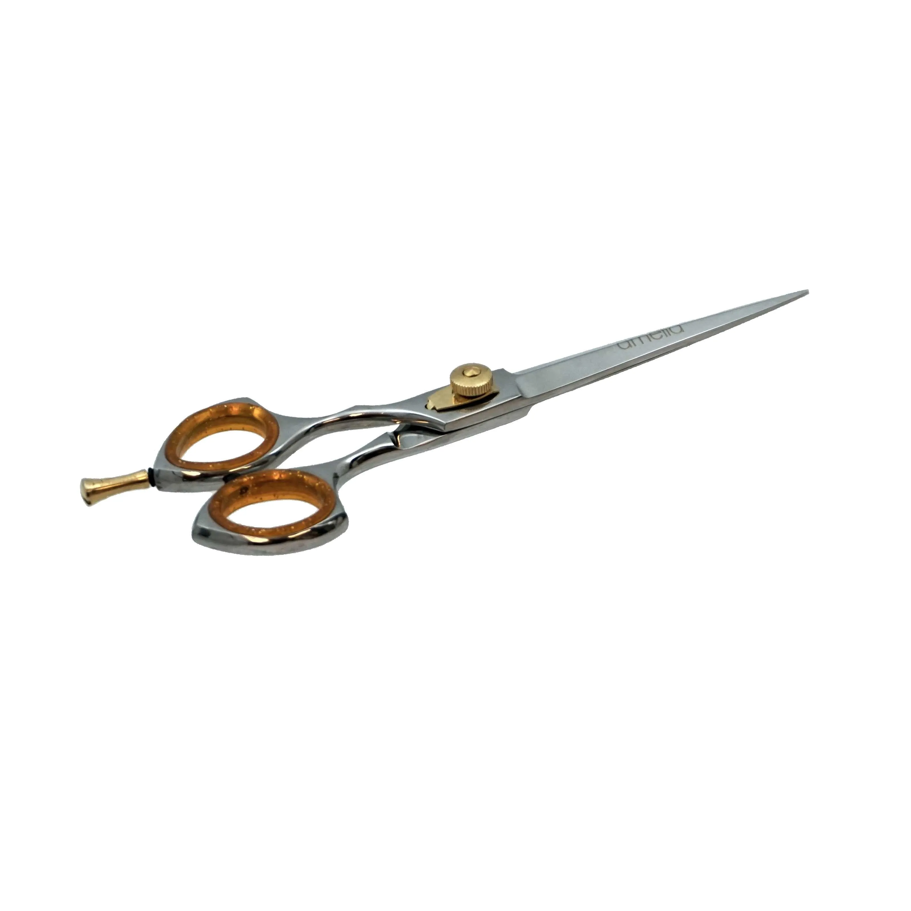 6" Left Handed, Stainless Steel Professional Shear, Removable Finger Rest