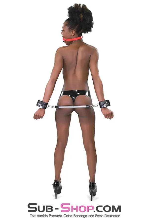 7835DL      Bondage Bar with Locking Wrist Cuffs  - MEGA Deal