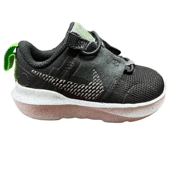 850 - NWT Nike Carter Impact (TD) Black/Iron Grey/Neon Green Toddler Size 5c