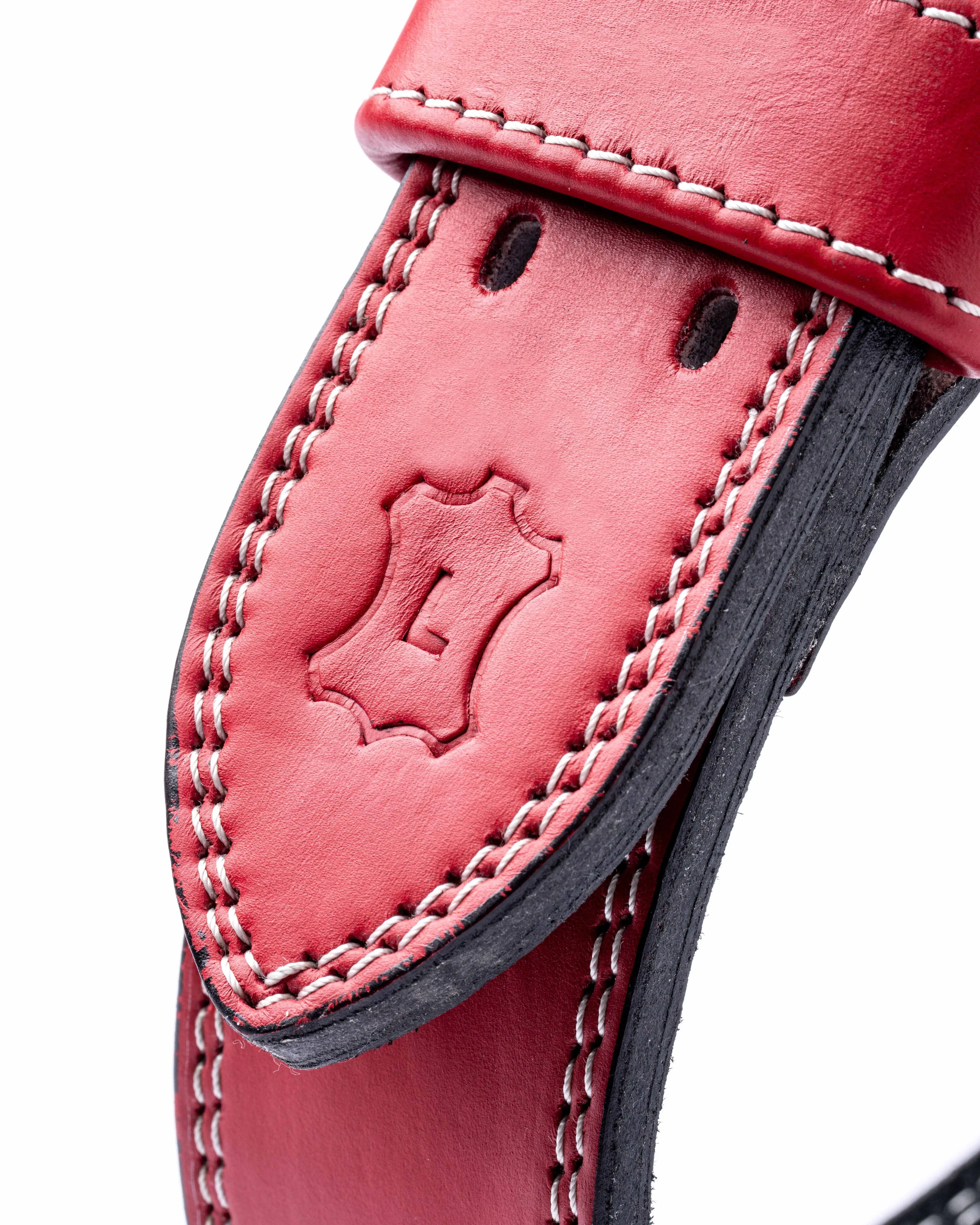 8MM Aniline Leather Lifting Belt