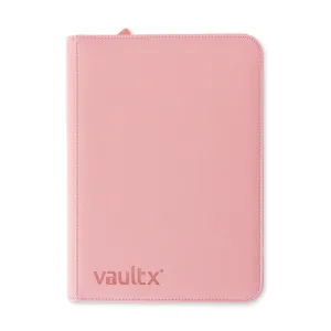 9-Pocket Exo-Tec® Zip Binder Just Pink