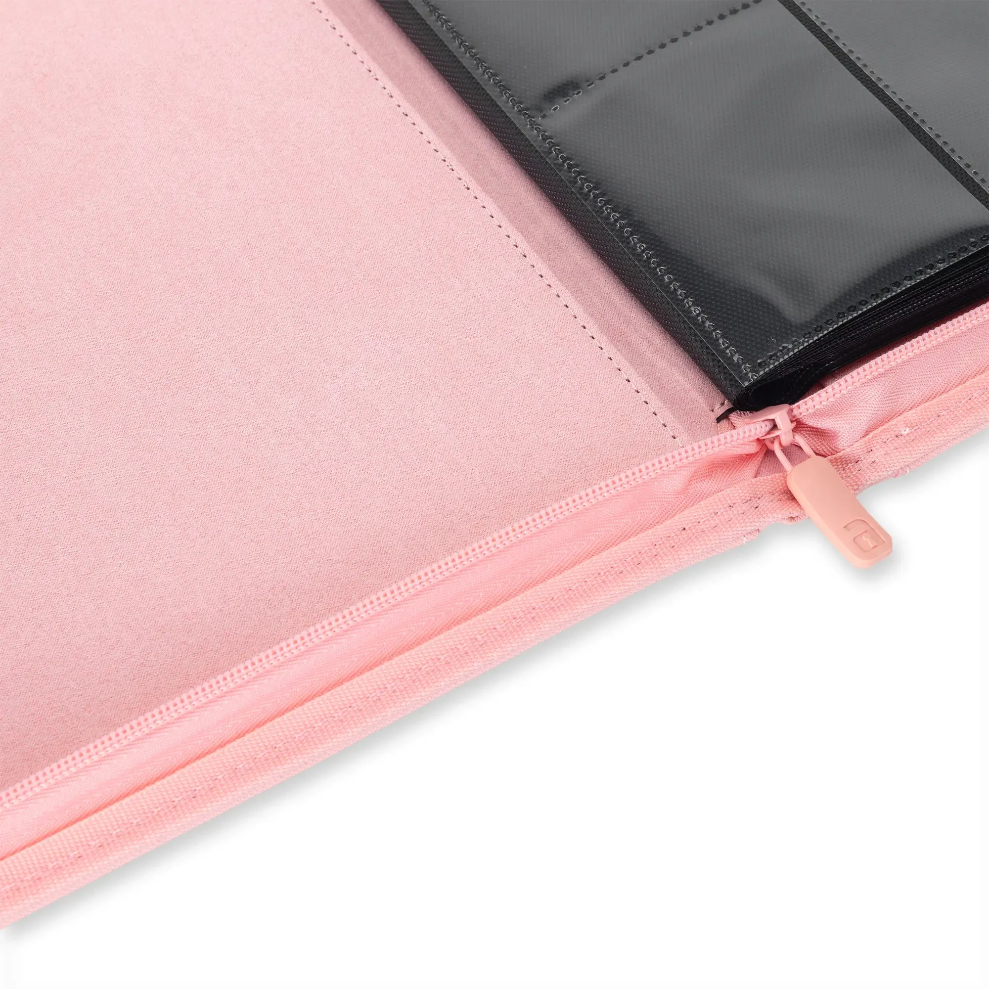 9-Pocket Exo-Tec® Zip Binder Just Pink