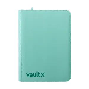 9-Pocket Exo-Tec® Zip Binder Mint Green