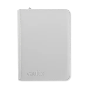 9-Pocket Exo-Tec® Zip Binder White Edition