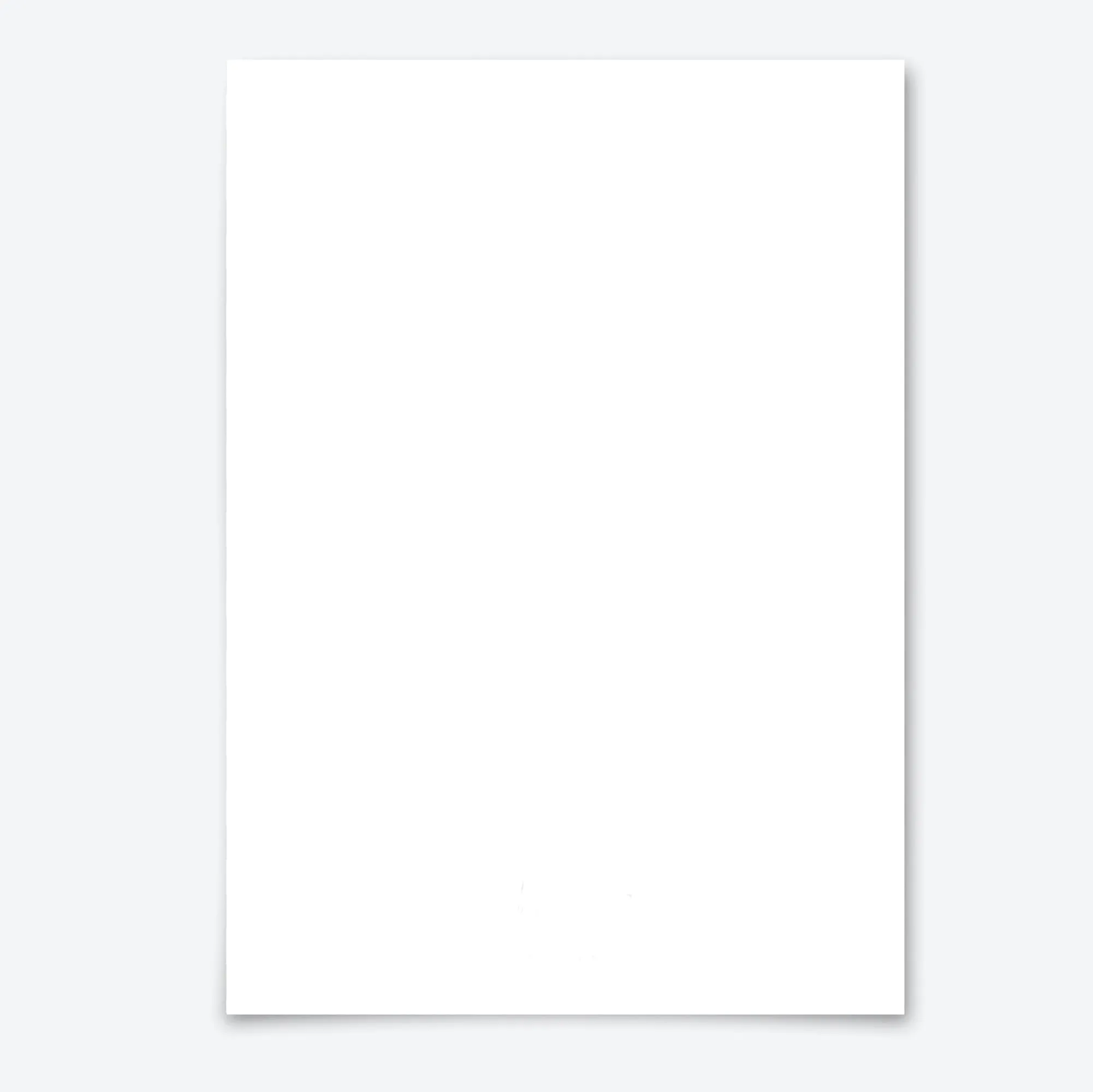 A5 Size Blank Letter Writing Paper Continuation Pages