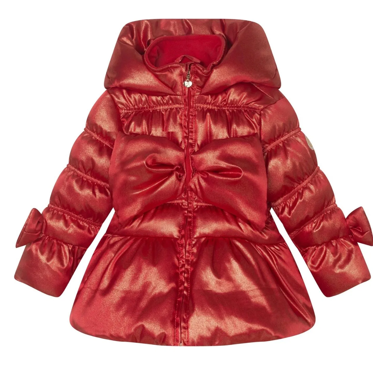 ADee RIHANON Red Glitter Bow Jacket W242204