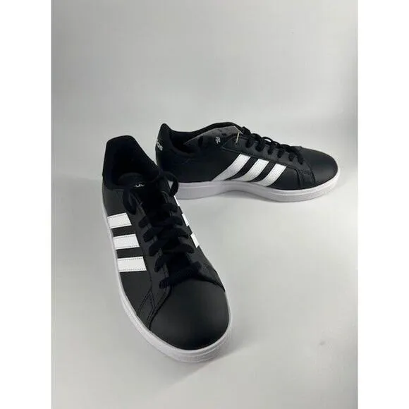 Adidas Grand Court Base 2.0 Sneaker Black Tennis Shoe Trainer Mens Size 7