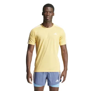 Adidas Mens Own The Run 3-Stripes Tee