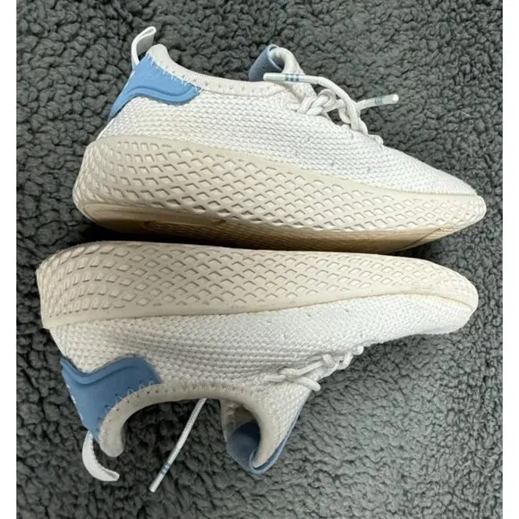 Adidas Pharrell Williams Hu Sneaker Tennis Shoes White Toddler 9.5 9 1/2 BB6830