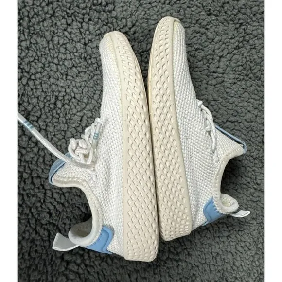 Adidas Pharrell Williams Hu Sneaker Tennis Shoes White Toddler 9.5 9 1/2 BB6830