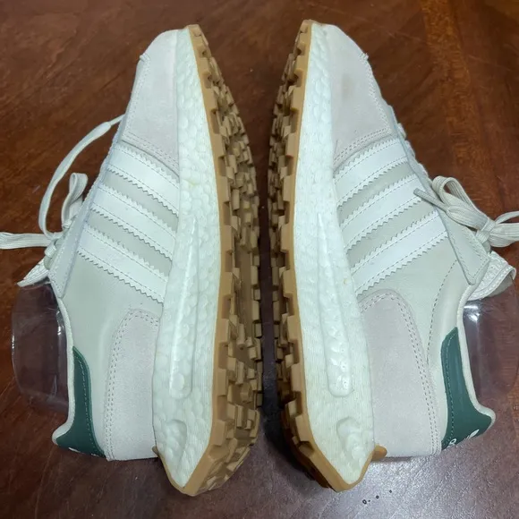 Adidas Retropy E5 Size Men's 6 Women's 7 Unisex Beige Green Leather GX9244