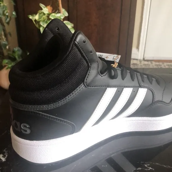 🤍adidas Sneakers Men's Essentials- 416 HOOPS 3.0 MID CLASSIC VINTAGE SHOES-US11