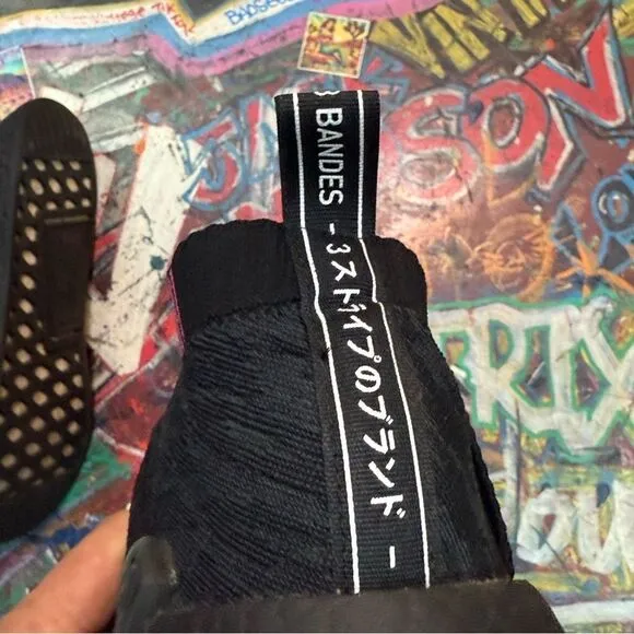 Adidas NMD City Sock 2 Primeknit Black/Pink Boost Sole Slip-On Shoes - Men’s 10