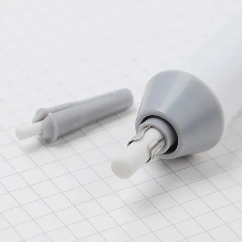 Adjustable Electric Eraser with Refills - Battery-Powered Sketching Tool