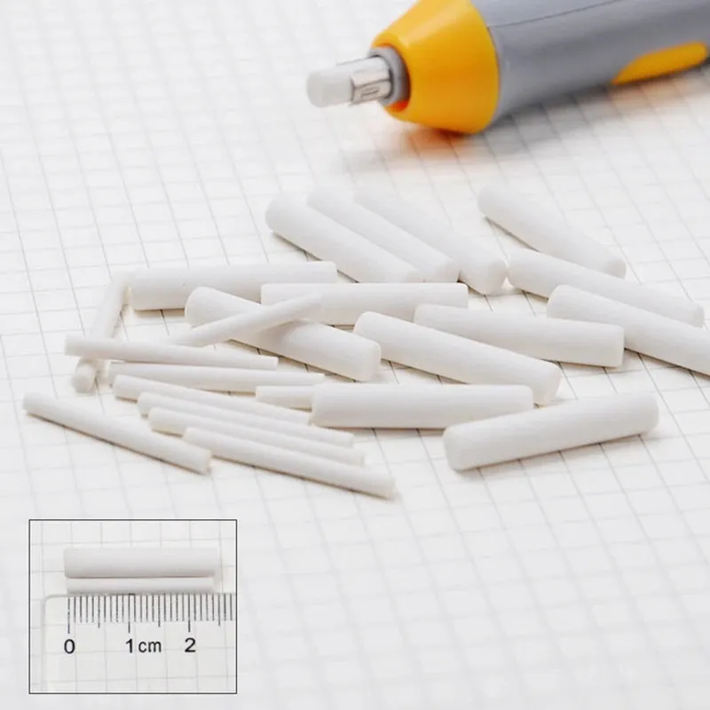 Adjustable Electric Eraser with Refills - Battery-Powered Sketching Tool