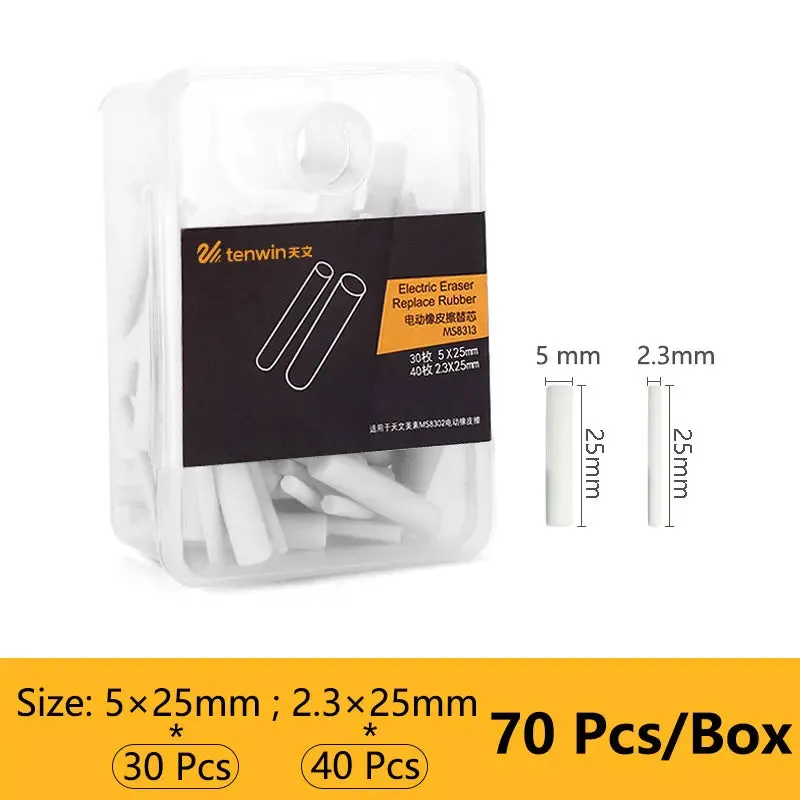 Adjustable Electric Eraser with Refills - Battery-Powered Sketching Tool