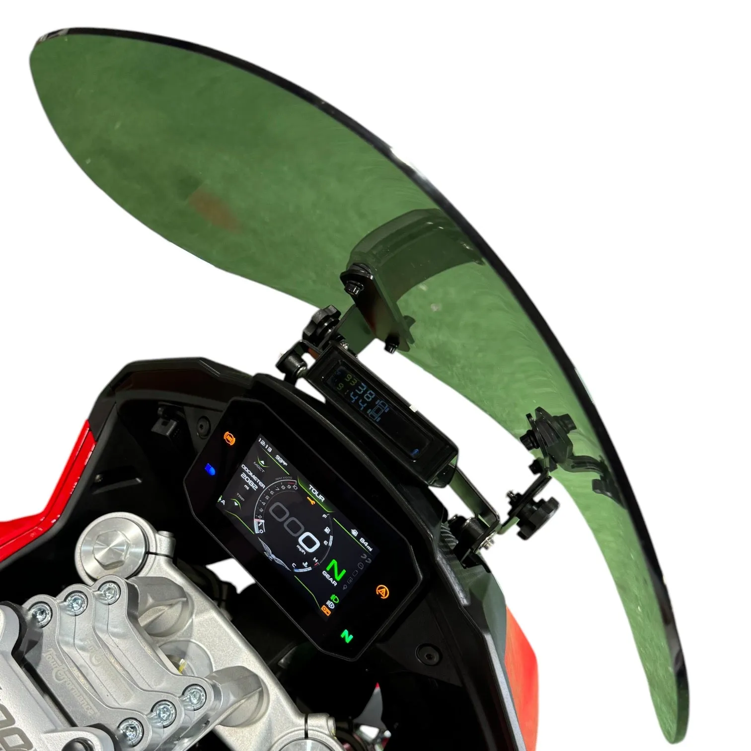 Adjustable Windshield System for Moto Guzzi V100 (2022 - Up)