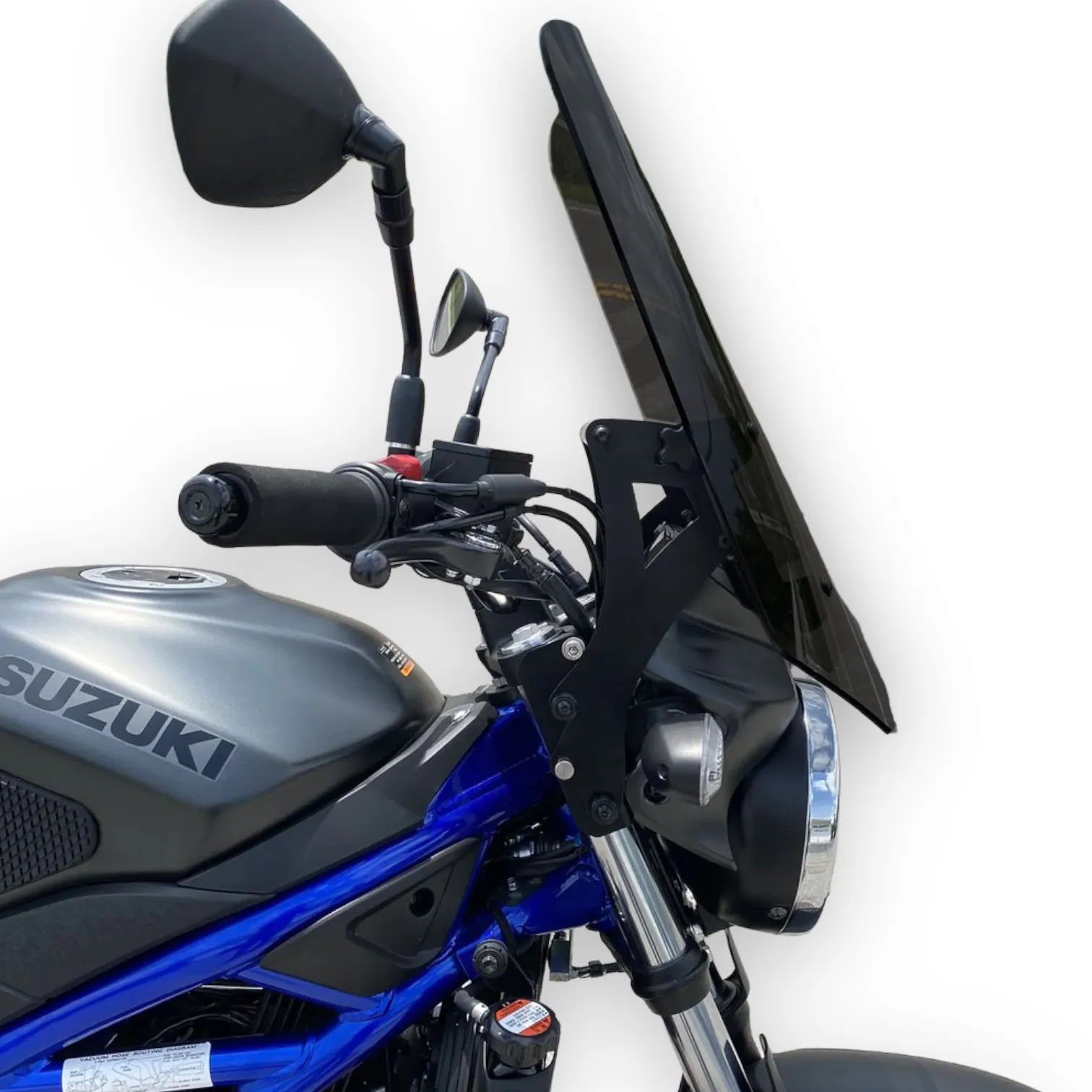 Adjustable Windshield System for Suzuki SV650 (2017 & Up)