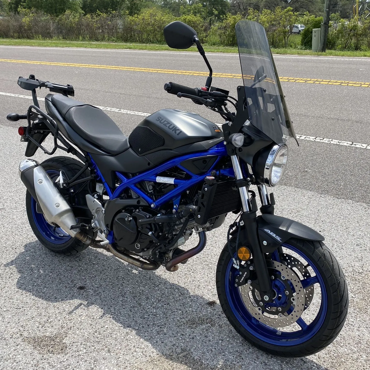 Adjustable Windshield System for Suzuki SV650 (2017 & Up)