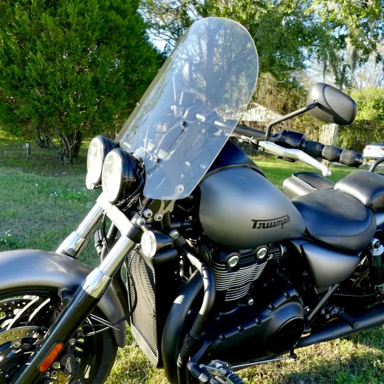 Adjustable Windshield System for Triumph Thunderbird Storm (2011 & Up)