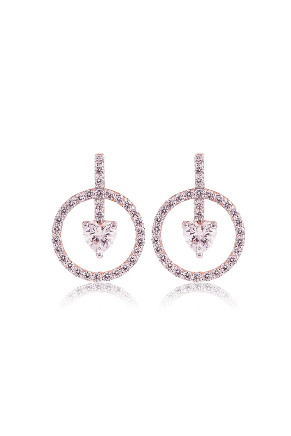 Adore Me Heart Earrings