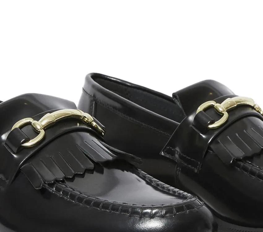 Adrian Snaffle Loafer - Black