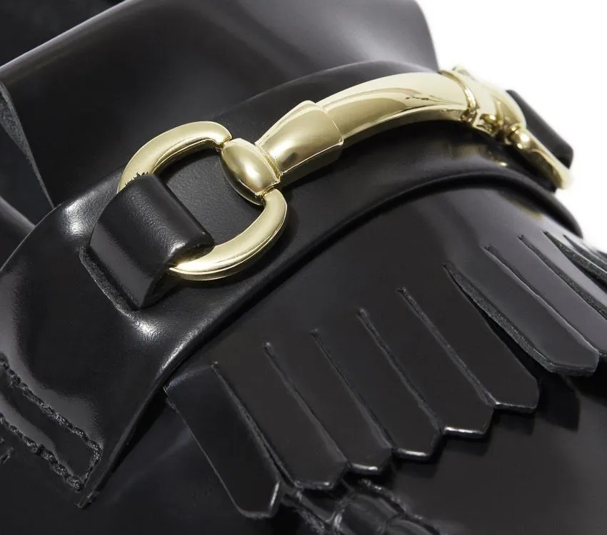 Adrian Snaffle Loafer - Black