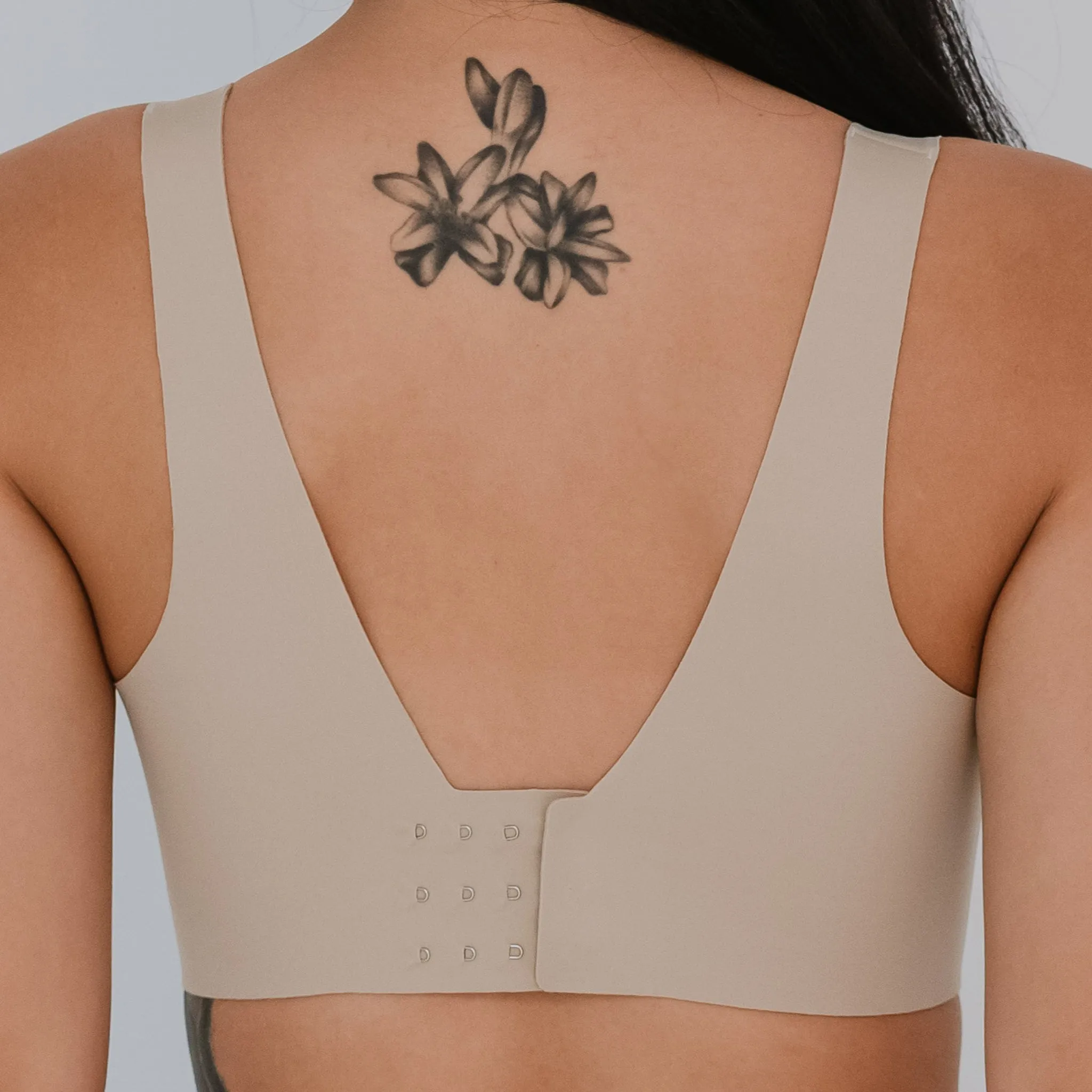 Air-ee Seamless Bra in Almond Nude - Thick Straps (Signature Edition)