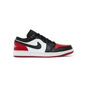 Air Jordan 1 Low 'Bred Toe 2.0' (Instant Ship)