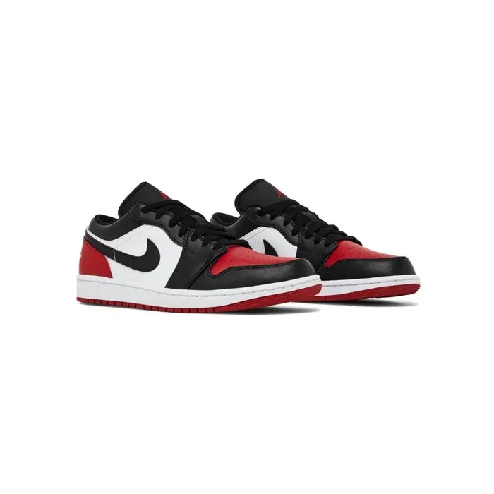 Air Jordan 1 Low 'Bred Toe 2.0' (Instant Ship)