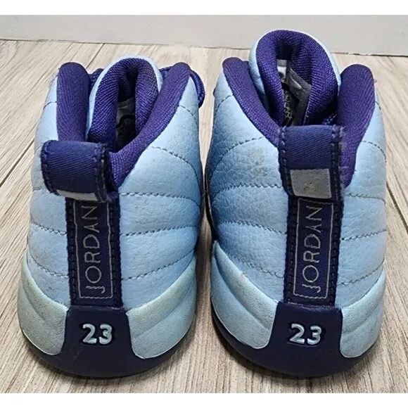 Air Jordan 12 Retro Blue Cap Hornets Kid’s Size 7C