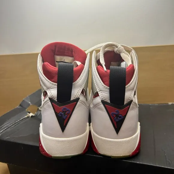 Air Jordan 7 Retro Hare 2015 304774-125 GS Size 7y / 8.5W  Clean
