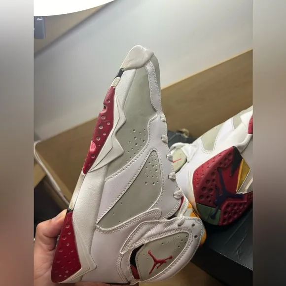 Air Jordan 7 Retro Hare 2015 304774-125 GS Size 7y / 8.5W  Clean