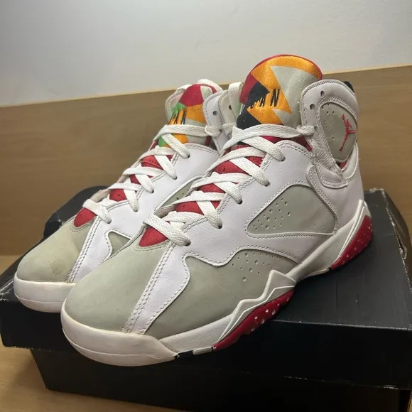 Air Jordan 7 Retro Hare 2015 304774-125 GS Size 7y / 8.5W  Clean