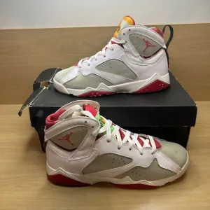 Air Jordan 7 Retro Hare 2015 304774-125 GS Size 7y / 8.5W  Clean